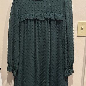Elegant Green Women's Dress